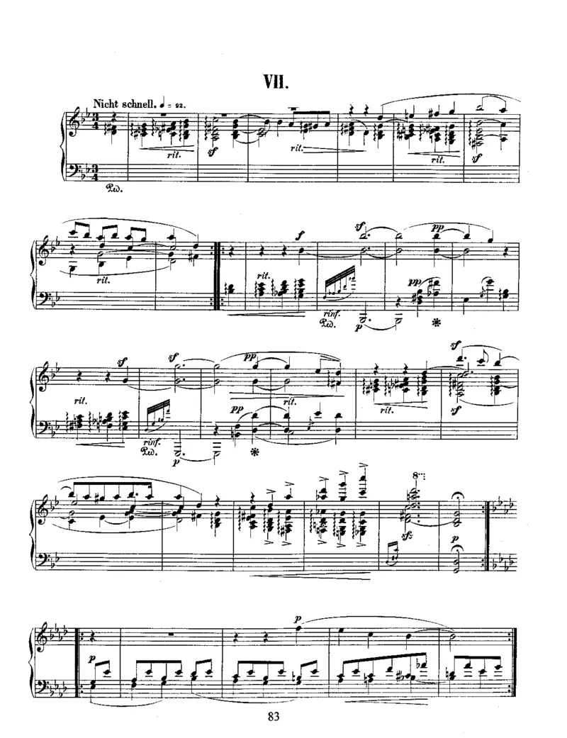 Schumann-DavidsbundlerTanze,Op.6_一万首著名钢琴曲谱哈农贝多芬合集视频教学电子版高清无水印可打印_1古典钢琴知名音乐家谱_舒曼钢琴谱全集_WORKS