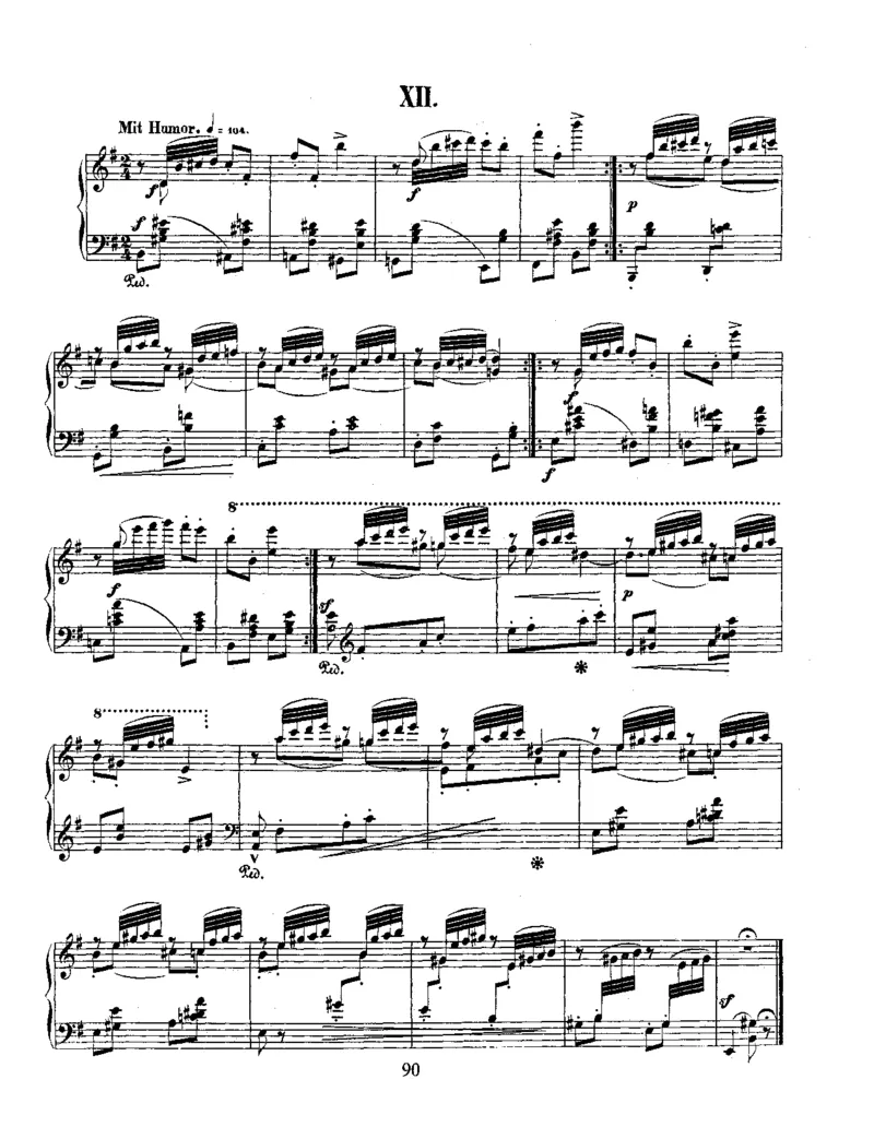 Schumann-DavidsbundlerTanze,Op.6_一万首著名钢琴曲谱哈农贝多芬合集视频教学电子版高清无水印可打印_1古典钢琴知名音乐家谱_舒曼钢琴谱全集_WORKS