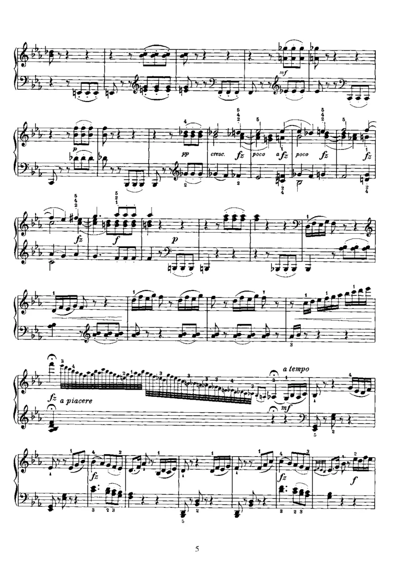 PianoSonataNo49inEb_NoRestriction_一万首著名钢琴曲谱哈农贝多芬合集视频教学电子版高清无水印可打印_1古典钢琴知名音乐家谱_海顿钢琴谱全集_奏鸣曲