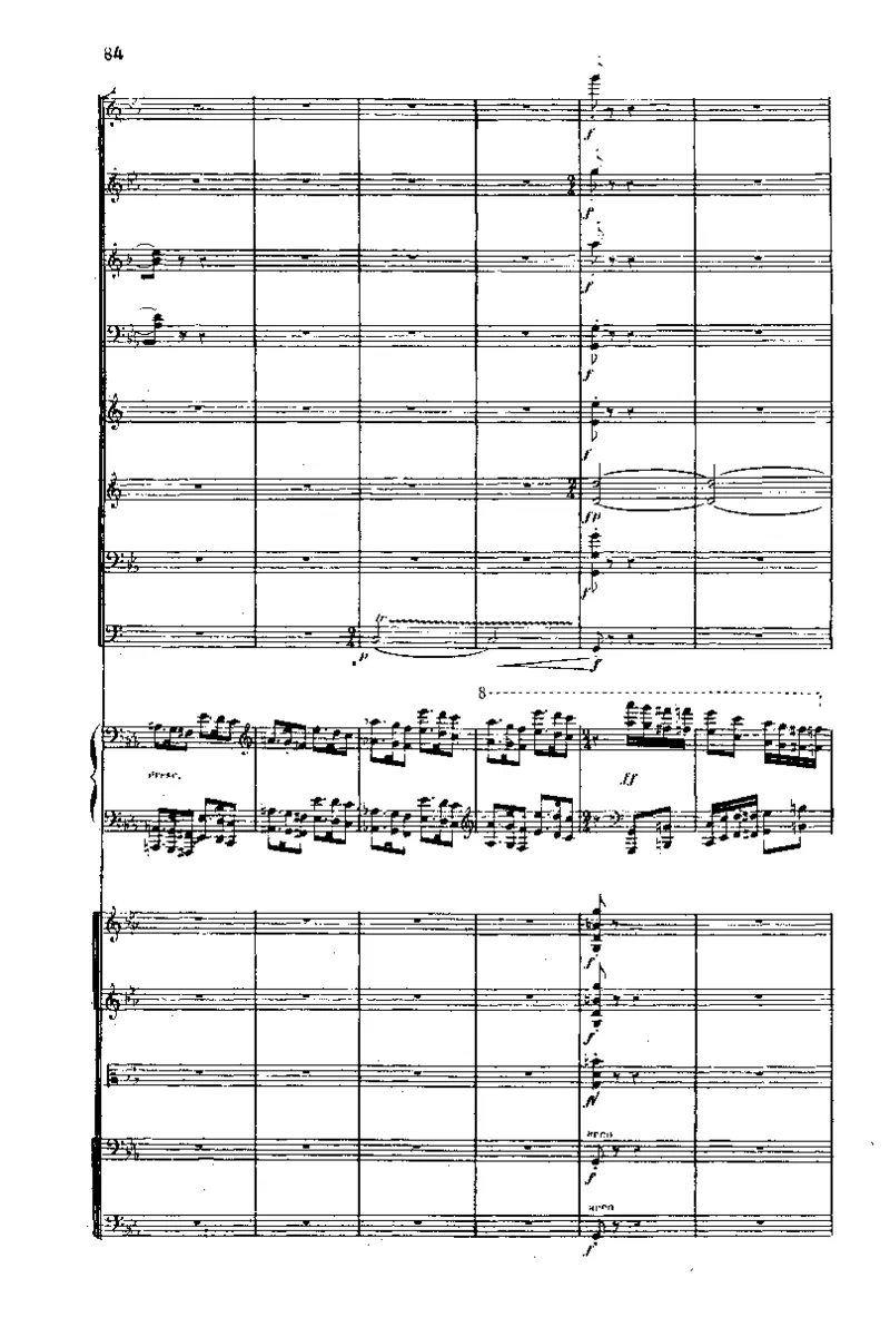 SaintSaensConcerto_No._4__Op._44__orch._score__一万首著名钢琴曲谱哈农贝多芬合集视频教学电子版高清无水印可打印_1古典钢琴知名音乐家谱_圣桑钢琴谱全集_钢琴协奏曲
