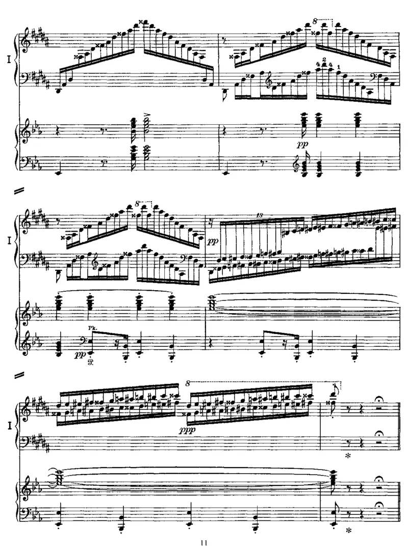 PianoConcertoNo1inEb(2Piano)_一万首著名钢琴曲谱哈农贝多芬合集视频教学电子版高清无水印可打印_1古典钢琴知名音乐家谱_李斯特钢琴谱全集_钢琴与乐队作品