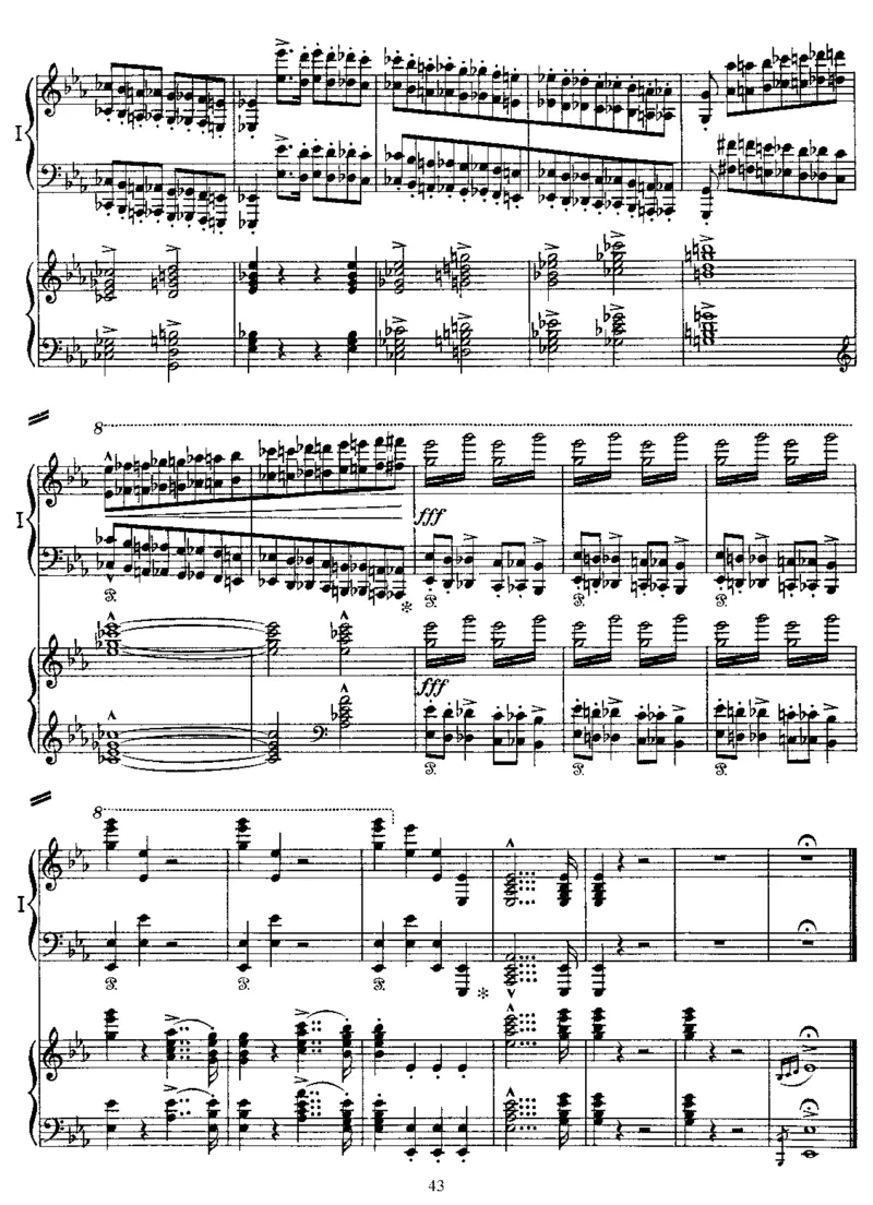 PianoConcertoNo1inEb(2Piano)_一万首著名钢琴曲谱哈农贝多芬合集视频教学电子版高清无水印可打印_1古典钢琴知名音乐家谱_李斯特钢琴谱全集_钢琴与乐队作品