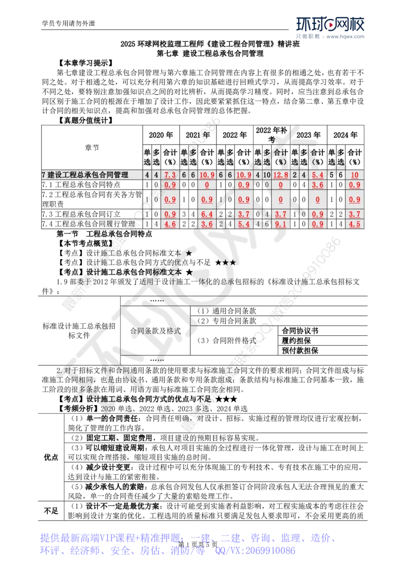 WM_31.第七章第一节至第二节工程总承包合同有关各方管理职责_监理工程师_2025监理工程师_2025年监理工程师-各大机构_2025年监理-合同_机构1-HQ_01.精讲班-沈.磊_讲义