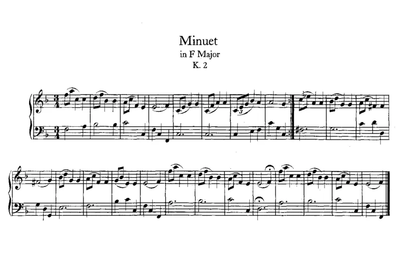 MinuetinF,K2_一万首著名钢琴曲谱哈农贝多芬合集视频教学电子版高清无水印可打印_1古典钢琴知名音乐家谱_莫扎特钢琴谱全集_0312095926_其他