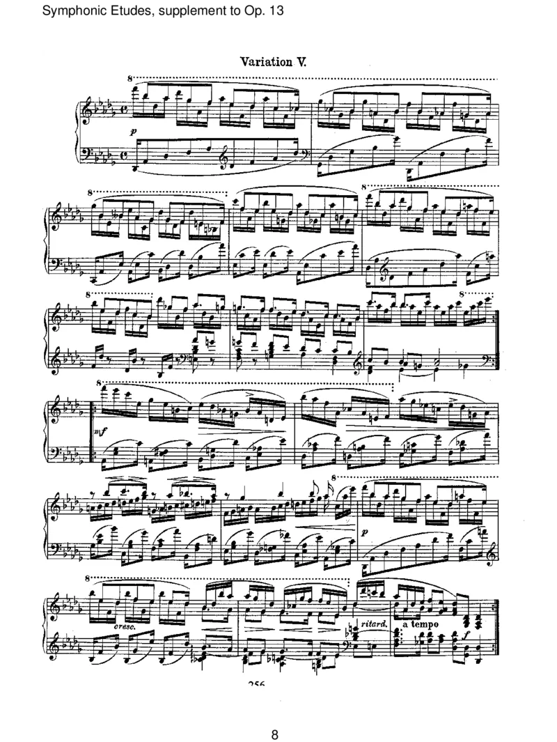 SymphonicEtudes,supplementtoOp.13_一万首著名钢琴曲谱哈农贝多芬合集视频教学电子版高清无水印可打印_1古典钢琴知名音乐家谱_舒曼钢琴谱全集_RobertSchumann罗伯特&middot;舒曼(1810-1856)