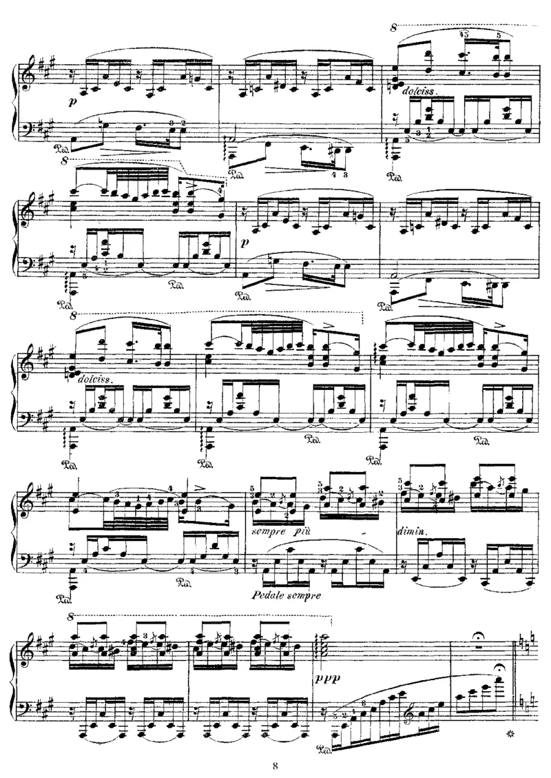 HungarianRhapsodyNo13ina_NoRestriction_一万首著名钢琴曲谱哈农贝多芬合集视频教学电子版高清无水印可打印_1古典钢琴知名音乐家谱_李斯特钢琴谱全集_匈牙利狂想曲