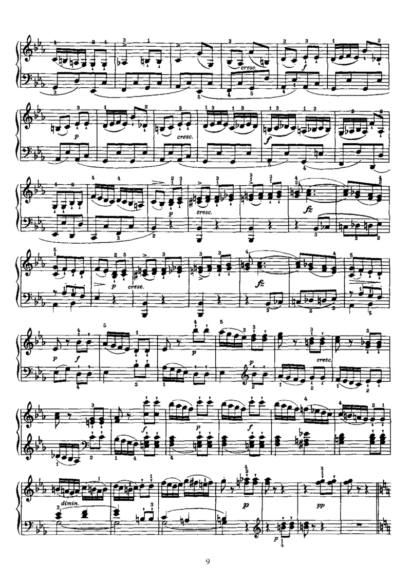 PianoSonataNo48inC_NoRestriction_一万首著名钢琴曲谱哈农贝多芬合集视频教学电子版高清无水印可打印_1古典钢琴知名音乐家谱_海顿钢琴谱全集_奏鸣曲