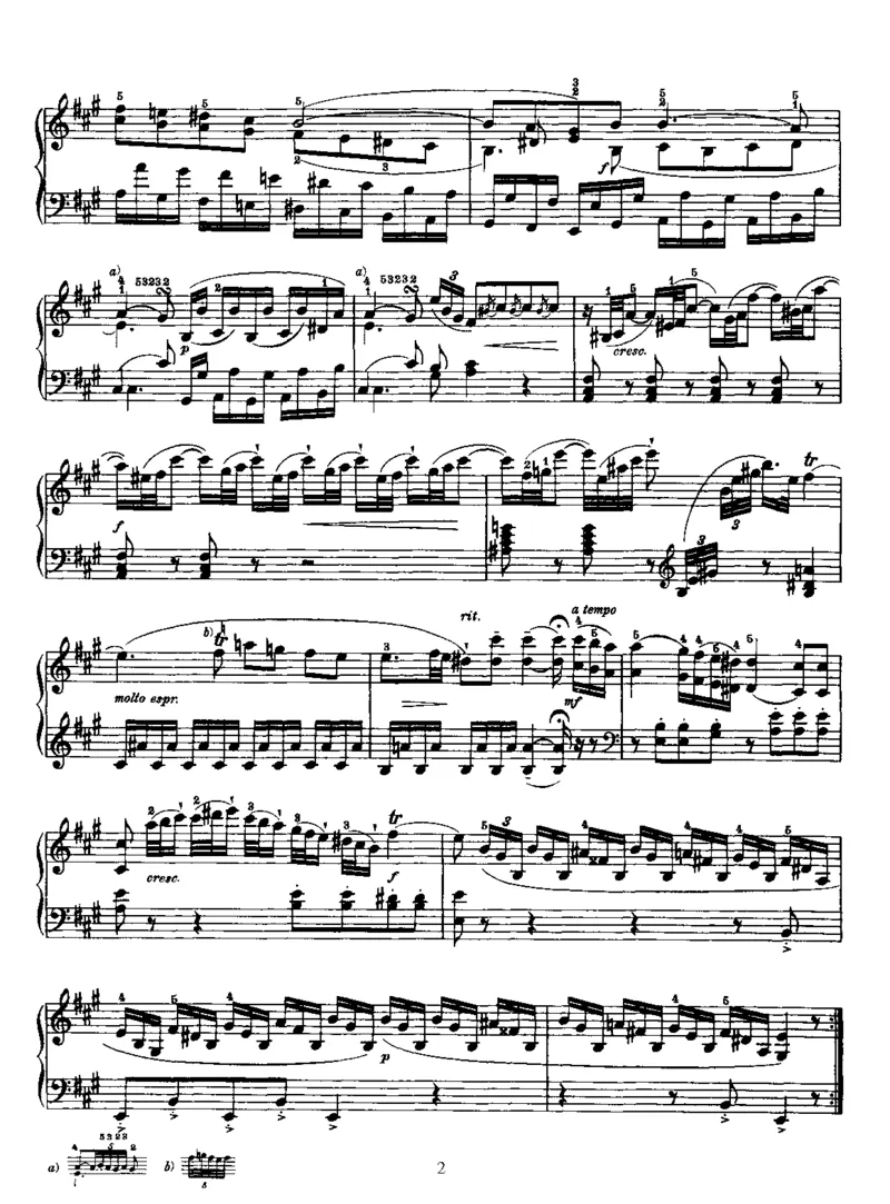 PianoSonataNo26inA_NoRestriction_一万首著名钢琴曲谱哈农贝多芬合集视频教学电子版高清无水印可打印_1古典钢琴知名音乐家谱_海顿钢琴谱全集_奏鸣曲