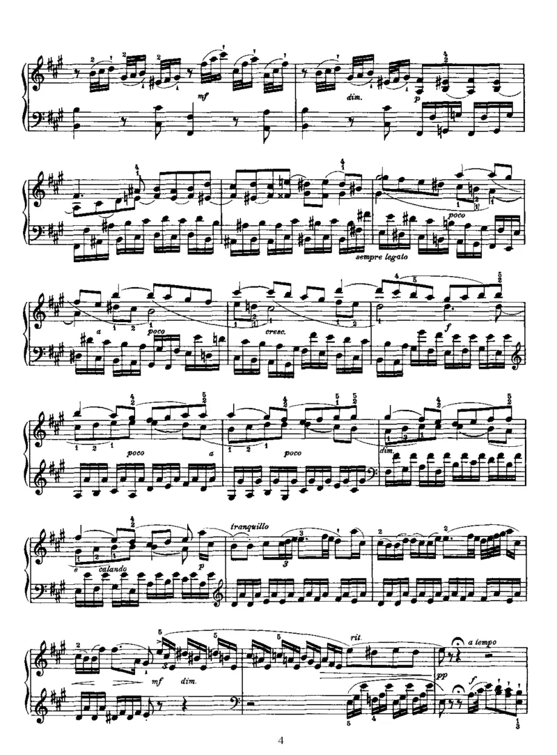 PianoSonataNo26inA_NoRestriction_一万首著名钢琴曲谱哈农贝多芬合集视频教学电子版高清无水印可打印_1古典钢琴知名音乐家谱_海顿钢琴谱全集_奏鸣曲