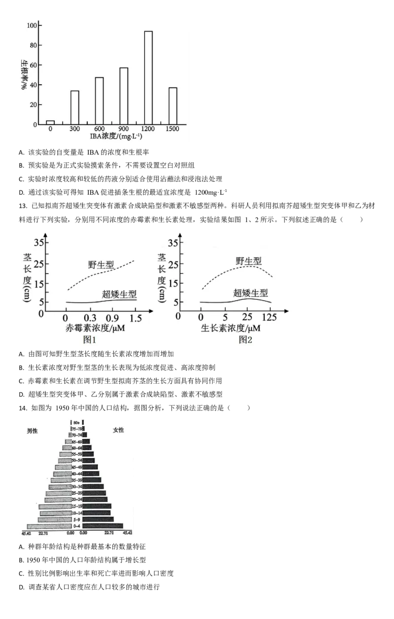 吉林省梅河口市第五中学2024-2025学年高二下学期开学考试生物Word版含答案_2024-2025高二（7-7月题库）_2025年03月试卷_0320吉林省梅河口市第五中学2024-2025学年高二下学期开学考试