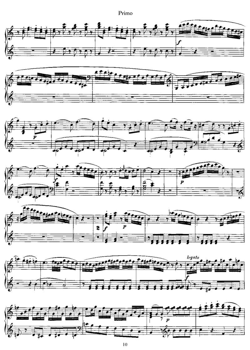 SonatainC,K521(4Hands)_一万首著名钢琴曲谱哈农贝多芬合集视频教学电子版高清无水印可打印_1古典钢琴知名音乐家谱_莫扎特钢琴谱全集_0312095926_四手联弹