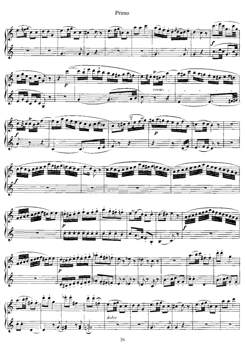 SonatainC,K521(4Hands)_一万首著名钢琴曲谱哈农贝多芬合集视频教学电子版高清无水印可打印_1古典钢琴知名音乐家谱_莫扎特钢琴谱全集_0312095926_四手联弹