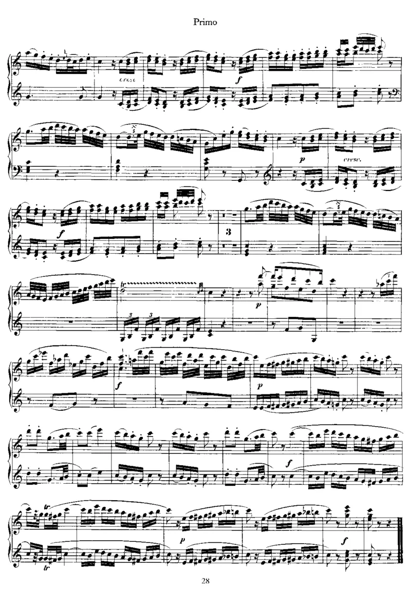 SonatainC,K521(4Hands)_一万首著名钢琴曲谱哈农贝多芬合集视频教学电子版高清无水印可打印_1古典钢琴知名音乐家谱_莫扎特钢琴谱全集_0312095926_四手联弹