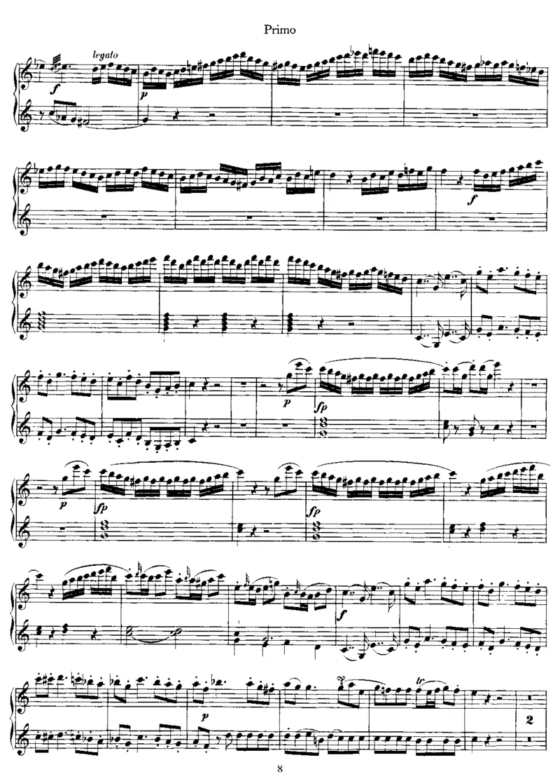 SonatainC,K521(4Hands)_一万首著名钢琴曲谱哈农贝多芬合集视频教学电子版高清无水印可打印_1古典钢琴知名音乐家谱_莫扎特钢琴谱全集_0312095926_四手联弹