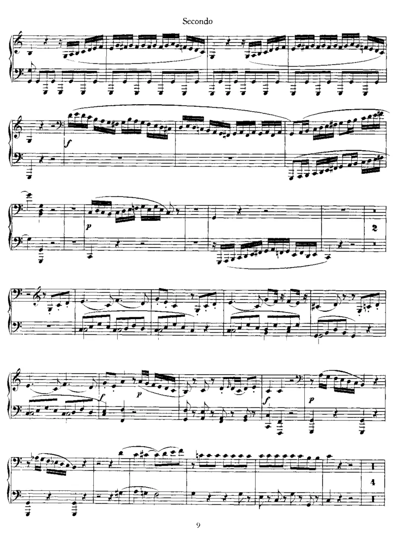 SonatainC,K521(4Hands)_一万首著名钢琴曲谱哈农贝多芬合集视频教学电子版高清无水印可打印_1古典钢琴知名音乐家谱_莫扎特钢琴谱全集_0312095926_四手联弹