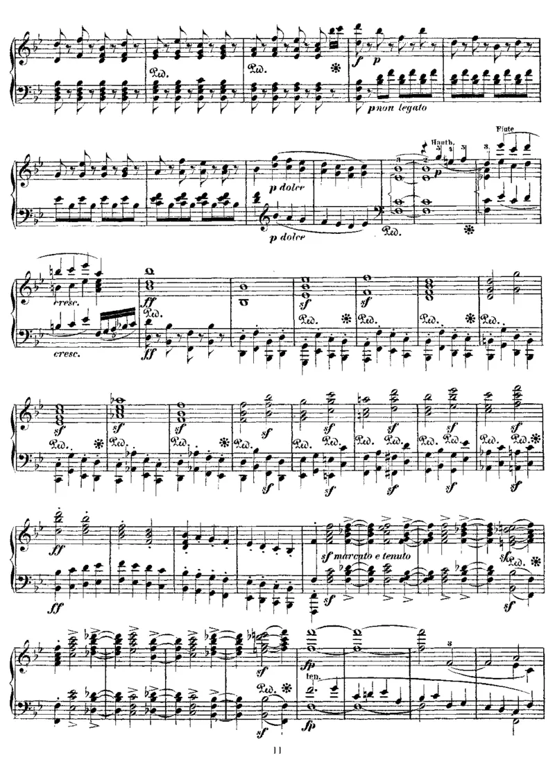 SymphonyNo4inBb(Beethoven)_一万首著名钢琴曲谱哈农贝多芬合集视频教学电子版高清无水印可打印_1古典钢琴知名音乐家谱_李斯特钢琴谱全集_改编贝多芬