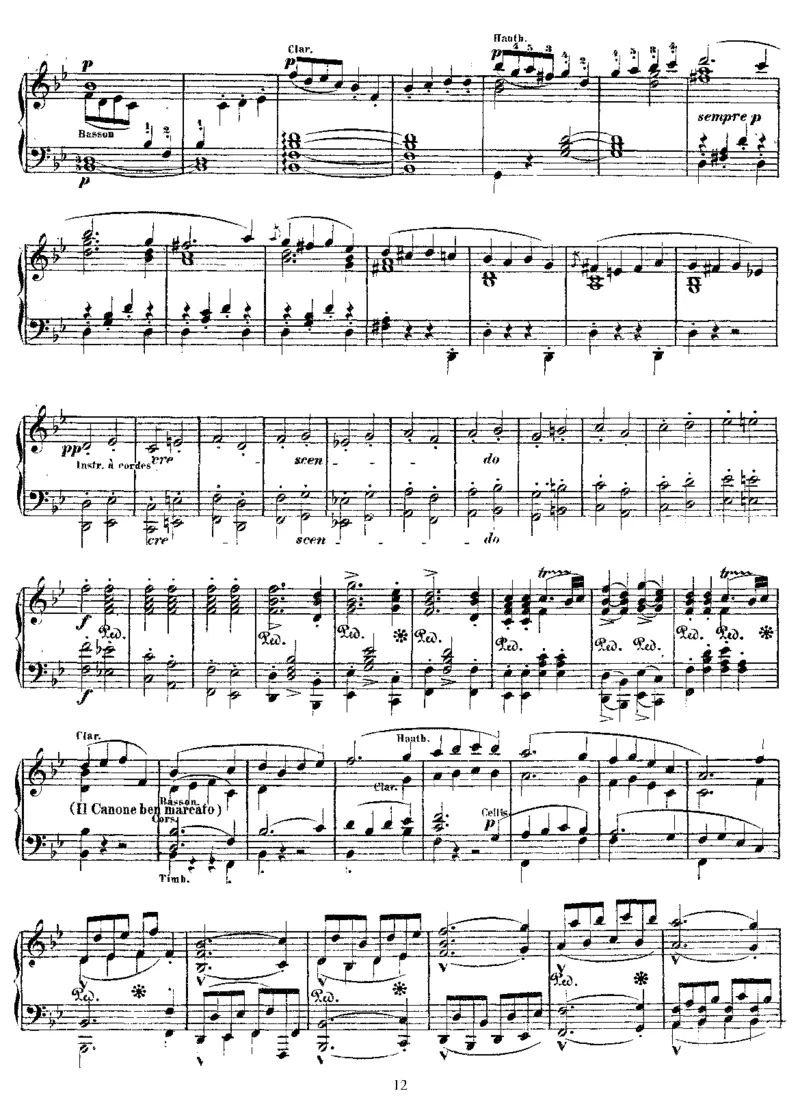 SymphonyNo4inBb(Beethoven)_一万首著名钢琴曲谱哈农贝多芬合集视频教学电子版高清无水印可打印_1古典钢琴知名音乐家谱_李斯特钢琴谱全集_改编贝多芬