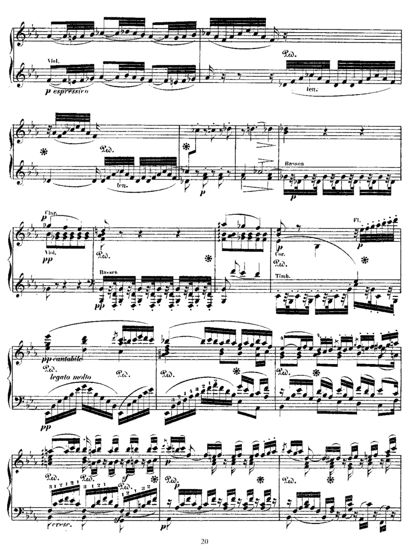 SymphonyNo4inBb(Beethoven)_一万首著名钢琴曲谱哈农贝多芬合集视频教学电子版高清无水印可打印_1古典钢琴知名音乐家谱_李斯特钢琴谱全集_改编贝多芬