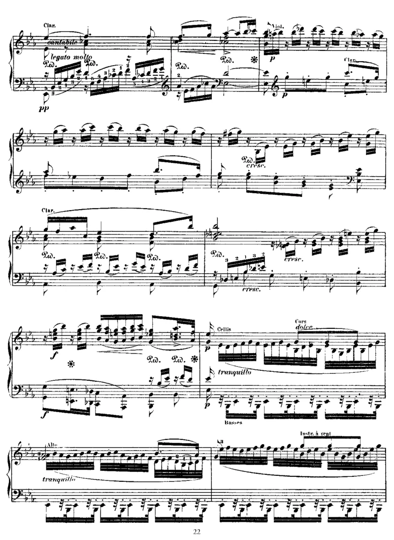 SymphonyNo4inBb(Beethoven)_一万首著名钢琴曲谱哈农贝多芬合集视频教学电子版高清无水印可打印_1古典钢琴知名音乐家谱_李斯特钢琴谱全集_改编贝多芬