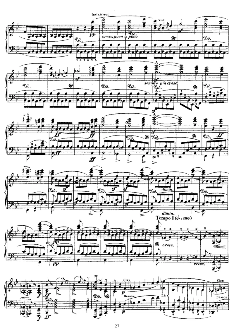 SymphonyNo4inBb(Beethoven)_一万首著名钢琴曲谱哈农贝多芬合集视频教学电子版高清无水印可打印_1古典钢琴知名音乐家谱_李斯特钢琴谱全集_改编贝多芬