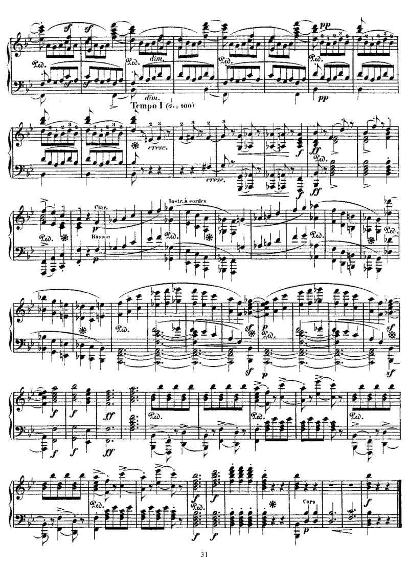 SymphonyNo4inBb(Beethoven)_一万首著名钢琴曲谱哈农贝多芬合集视频教学电子版高清无水印可打印_1古典钢琴知名音乐家谱_李斯特钢琴谱全集_改编贝多芬