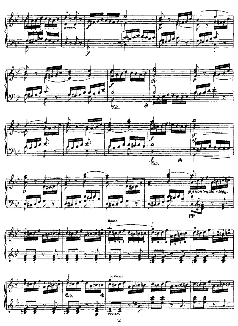 SymphonyNo4inBb(Beethoven)_一万首著名钢琴曲谱哈农贝多芬合集视频教学电子版高清无水印可打印_1古典钢琴知名音乐家谱_李斯特钢琴谱全集_改编贝多芬