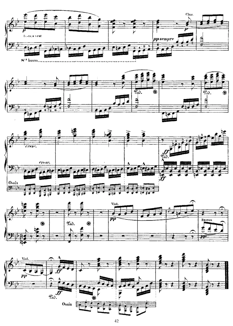 SymphonyNo4inBb(Beethoven)_一万首著名钢琴曲谱哈农贝多芬合集视频教学电子版高清无水印可打印_1古典钢琴知名音乐家谱_李斯特钢琴谱全集_改编贝多芬