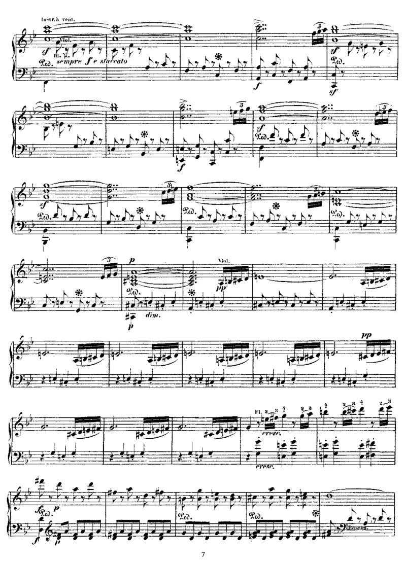 SymphonyNo4inBb(Beethoven)_一万首著名钢琴曲谱哈农贝多芬合集视频教学电子版高清无水印可打印_1古典钢琴知名音乐家谱_李斯特钢琴谱全集_改编贝多芬