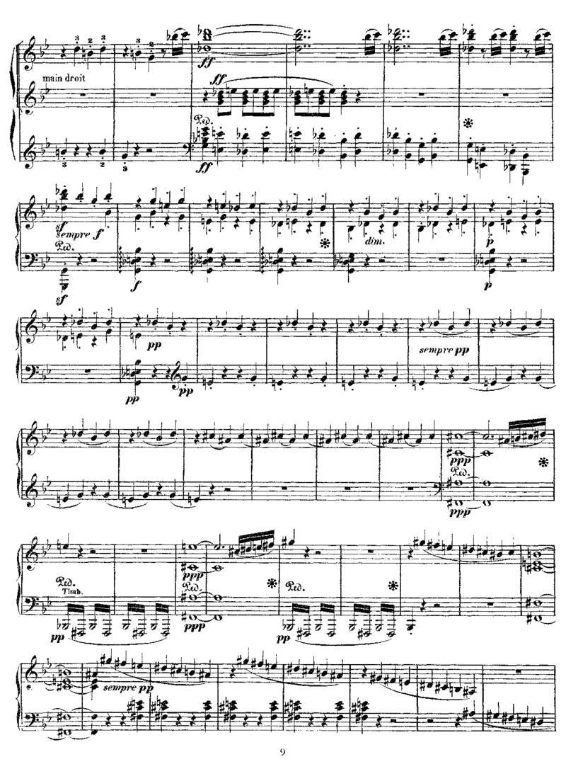 SymphonyNo4inBb(Beethoven)_一万首著名钢琴曲谱哈农贝多芬合集视频教学电子版高清无水印可打印_1古典钢琴知名音乐家谱_李斯特钢琴谱全集_改编贝多芬