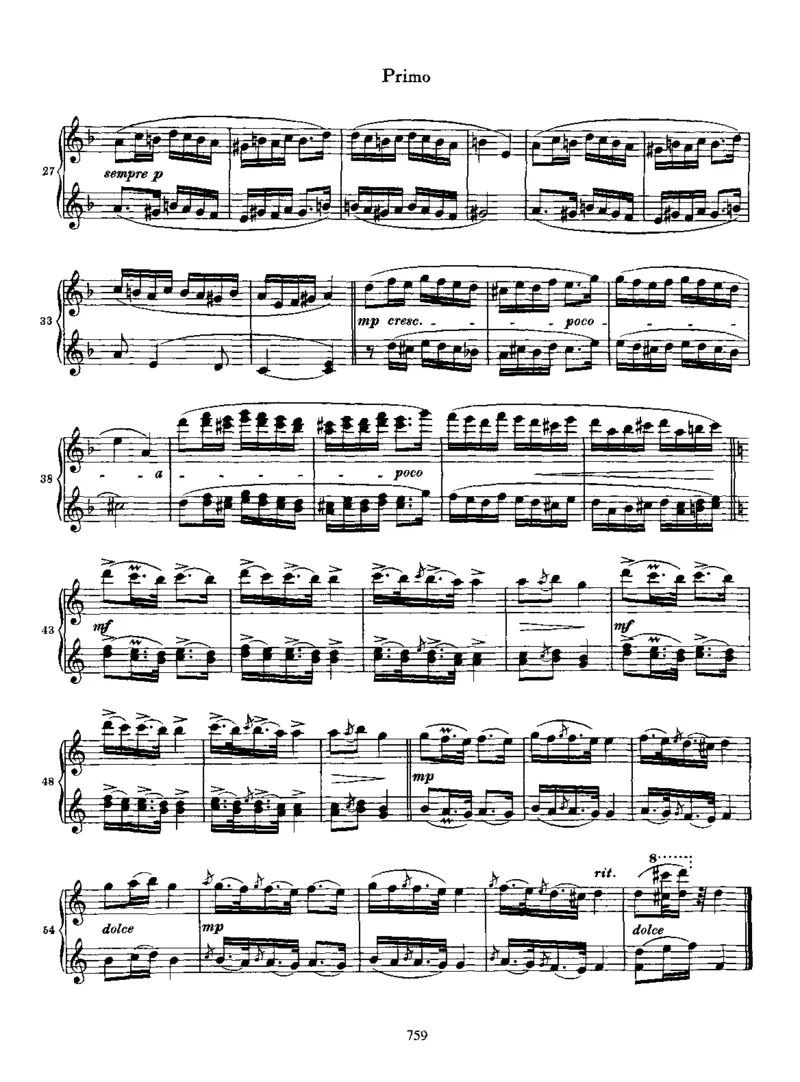 HungarianDanceNo11ind_一万首著名钢琴曲谱哈农贝多芬合集视频教学电子版高清无水印可打印_1古典钢琴知名音乐家谱_勃拉姆斯钢琴谱全集_匈牙利舞曲四手联弹版