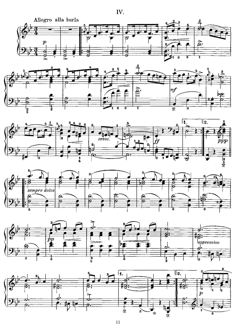 Humoresker,Op6_一万首著名钢琴曲谱哈农贝多芬合集视频教学电子版高清无水印可打印_1古典钢琴知名音乐家谱_格里格钢琴谱全集_其他