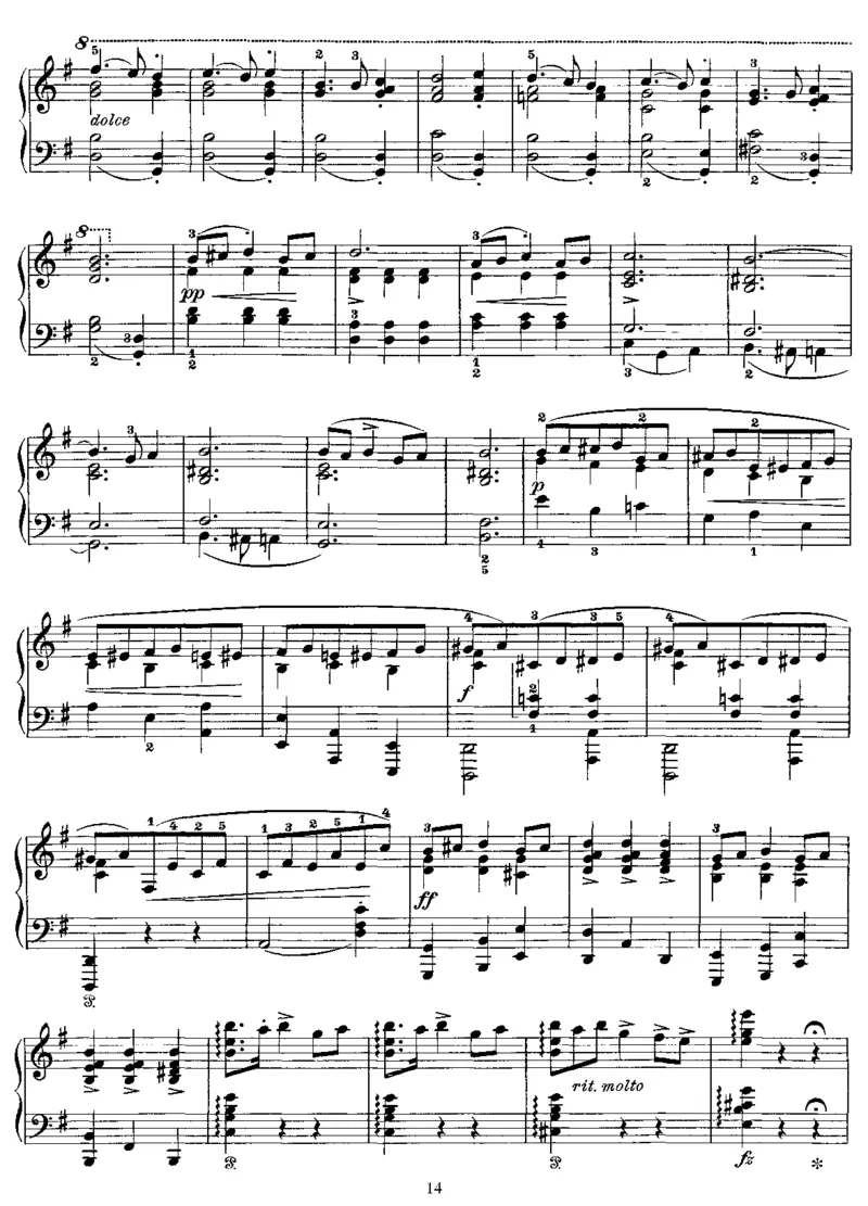 Humoresker,Op6_一万首著名钢琴曲谱哈农贝多芬合集视频教学电子版高清无水印可打印_1古典钢琴知名音乐家谱_格里格钢琴谱全集_其他