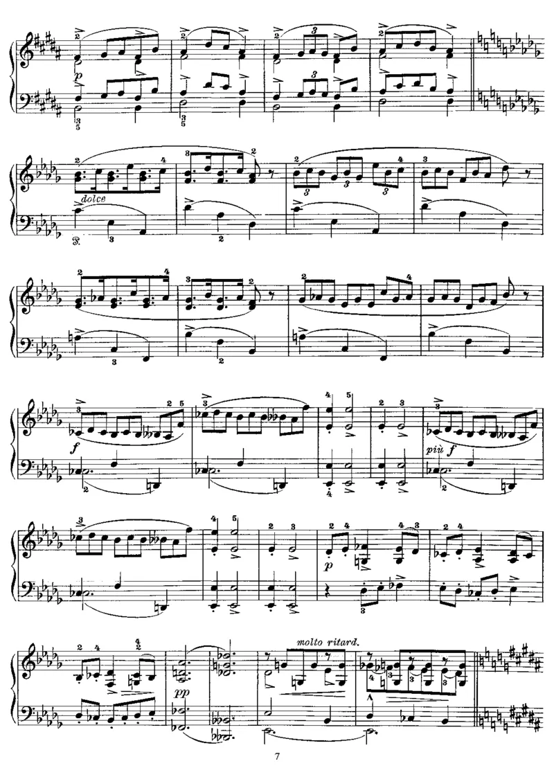 Humoresker,Op6_一万首著名钢琴曲谱哈农贝多芬合集视频教学电子版高清无水印可打印_1古典钢琴知名音乐家谱_格里格钢琴谱全集_其他