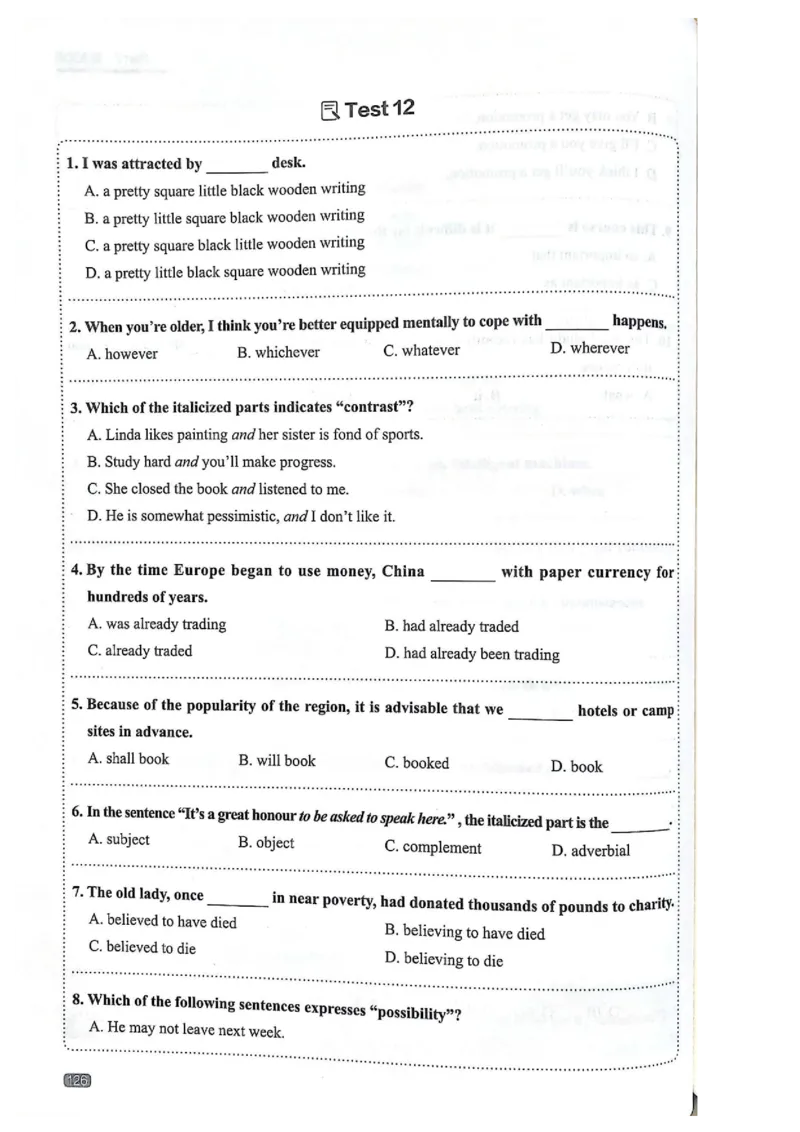 TEM4新题型单项突破-完形填空与语言知识_2025专四专八真题及备考资料_2009-2024专四真题+备考资料_2024专四备考资料合辑（电子书）_24专四完形填空_24英语专业四级完形填空与语言知识