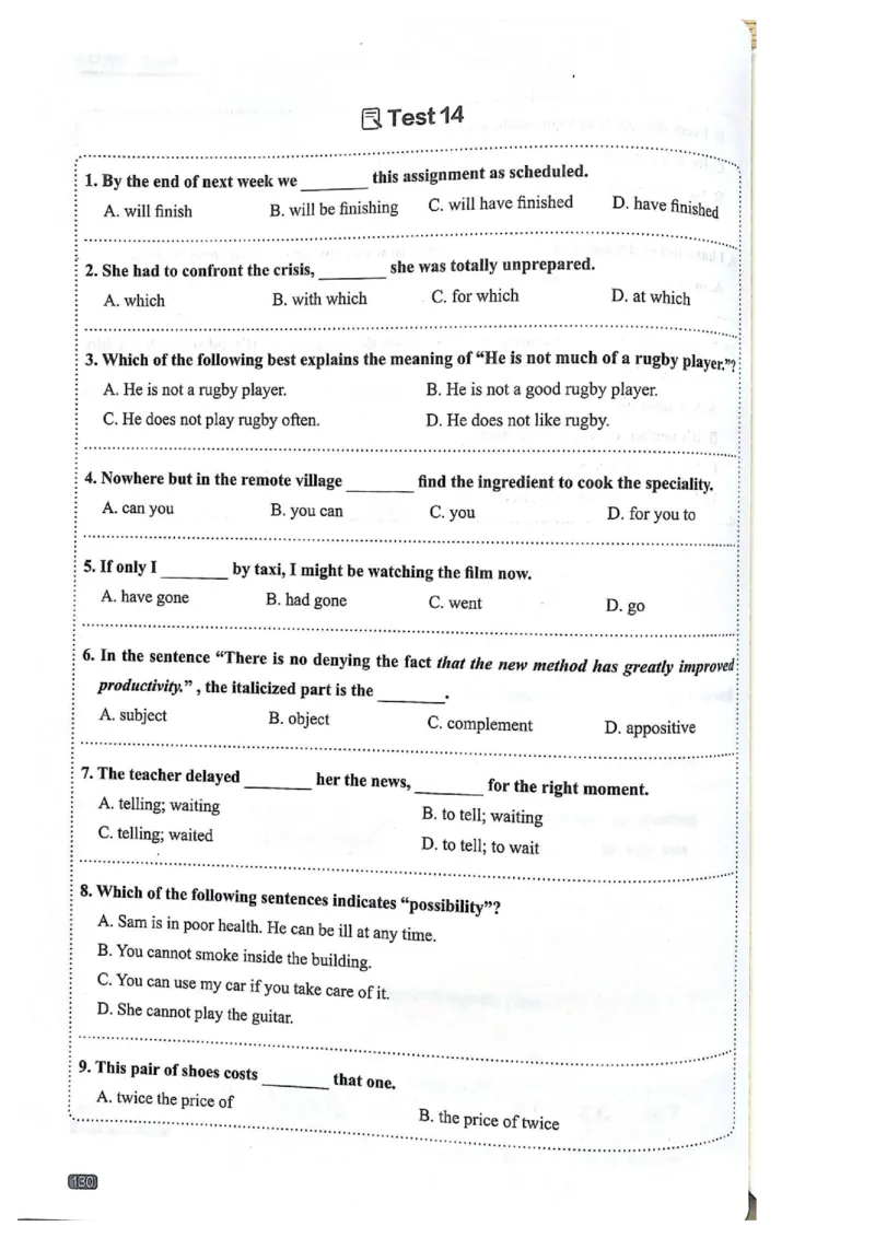 TEM4新题型单项突破-完形填空与语言知识_2025专四专八真题及备考资料_2009-2024专四真题+备考资料_2024专四备考资料合辑（电子书）_24专四完形填空_24英语专业四级完形填空与语言知识