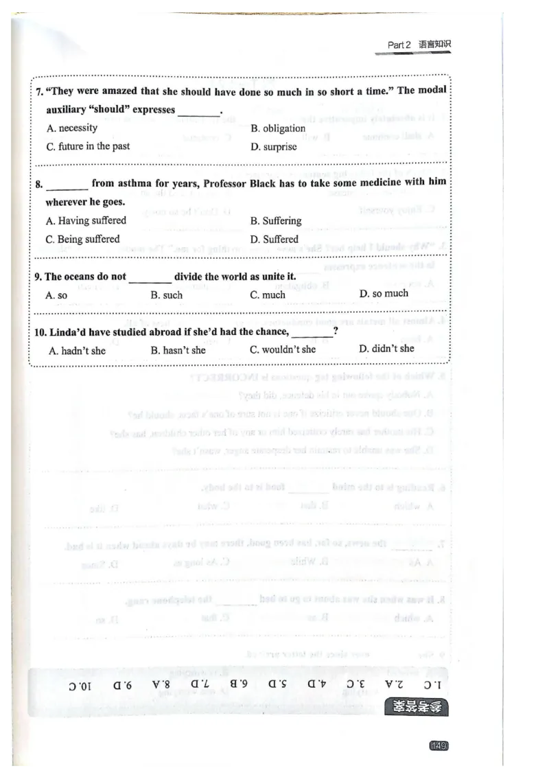 TEM4新题型单项突破-完形填空与语言知识_2025专四专八真题及备考资料_2009-2024专四真题+备考资料_2024专四备考资料合辑（电子书）_24专四完形填空_24英语专业四级完形填空与语言知识