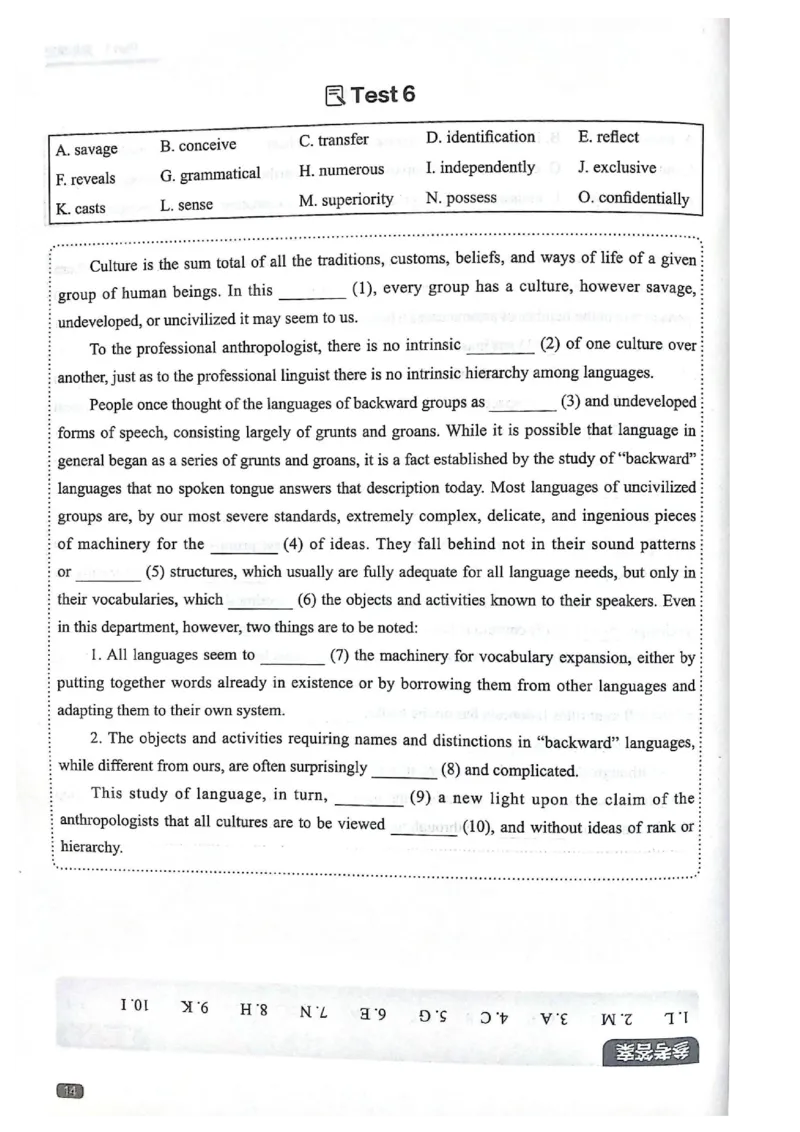 TEM4新题型单项突破-完形填空与语言知识_2025专四专八真题及备考资料_2009-2024专四真题+备考资料_2024专四备考资料合辑（电子书）_24专四完形填空_24英语专业四级完形填空与语言知识