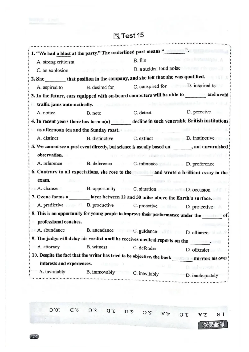 TEM4新题型单项突破-完形填空与语言知识_2025专四专八真题及备考资料_2009-2024专四真题+备考资料_2024专四备考资料合辑（电子书）_24专四完形填空_24英语专业四级完形填空与语言知识