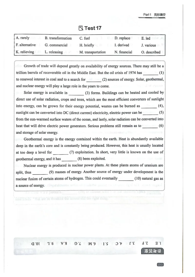 TEM4新题型单项突破-完形填空与语言知识_2025专四专八真题及备考资料_2009-2024专四真题+备考资料_2024专四备考资料合辑（电子书）_24专四完形填空_24英语专业四级完形填空与语言知识