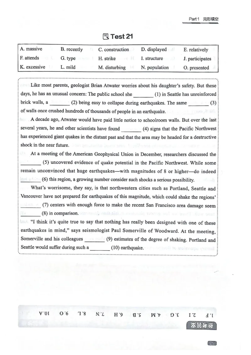 TEM4新题型单项突破-完形填空与语言知识_2025专四专八真题及备考资料_2009-2024专四真题+备考资料_2024专四备考资料合辑（电子书）_24专四完形填空_24英语专业四级完形填空与语言知识