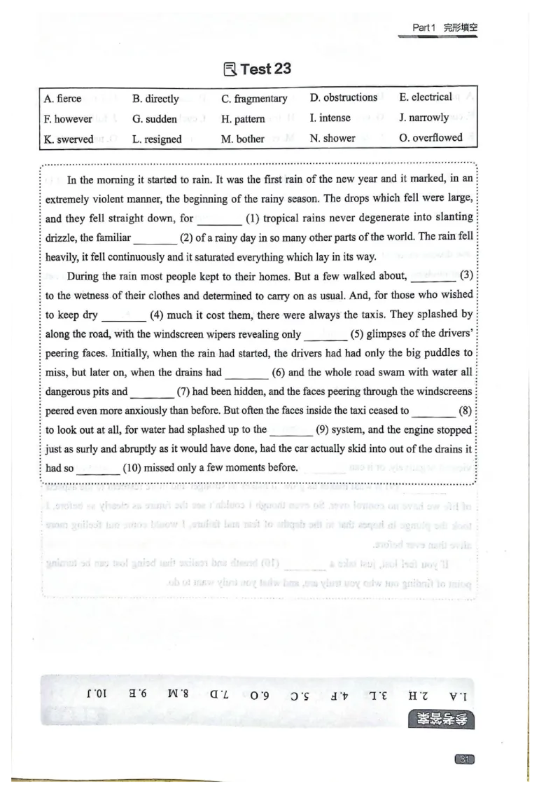 TEM4新题型单项突破-完形填空与语言知识_2025专四专八真题及备考资料_2009-2024专四真题+备考资料_2024专四备考资料合辑（电子书）_24专四完形填空_24英语专业四级完形填空与语言知识