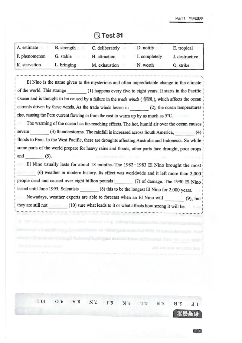 TEM4新题型单项突破-完形填空与语言知识_2025专四专八真题及备考资料_2009-2024专四真题+备考资料_2024专四备考资料合辑（电子书）_24专四完形填空_24英语专业四级完形填空与语言知识