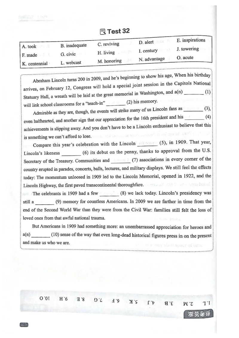 TEM4新题型单项突破-完形填空与语言知识_2025专四专八真题及备考资料_2009-2024专四真题+备考资料_2024专四备考资料合辑（电子书）_24专四完形填空_24英语专业四级完形填空与语言知识