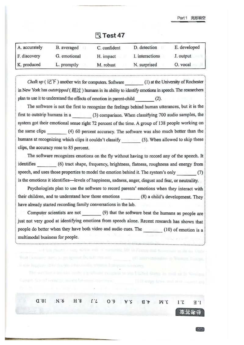 TEM4新题型单项突破-完形填空与语言知识_2025专四专八真题及备考资料_2009-2024专四真题+备考资料_2024专四备考资料合辑（电子书）_24专四完形填空_24英语专业四级完形填空与语言知识