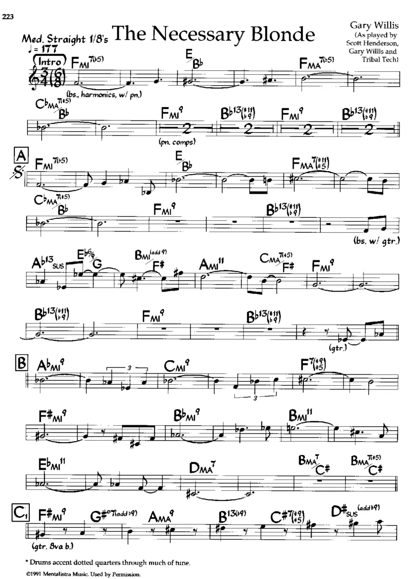 TheNewRealBookVolume-2-Bb_一万首著名钢琴曲谱哈农贝多芬合集视频教学电子版高清无水印可打印_07各风格钢琴谱合集_JazzPiano_原版钢琴教材附音频