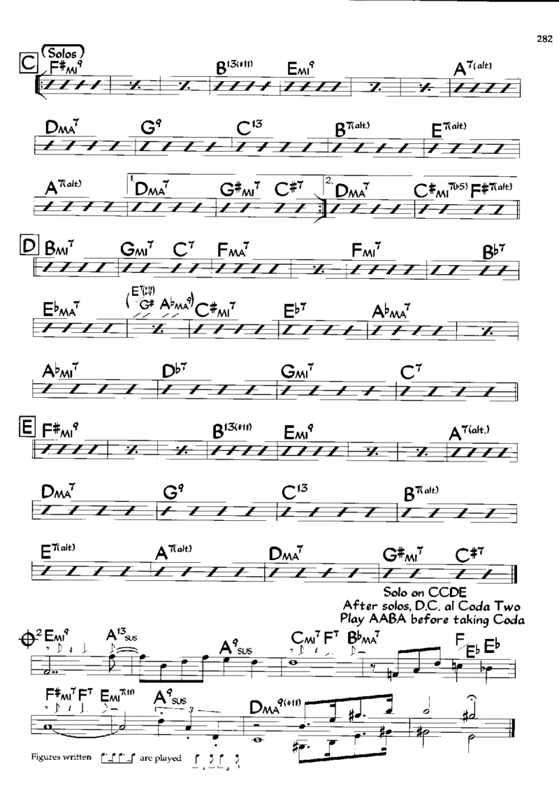 TheNewRealBookVolume-2-Bb_一万首著名钢琴曲谱哈农贝多芬合集视频教学电子版高清无水印可打印_07各风格钢琴谱合集_JazzPiano_原版钢琴教材附音频