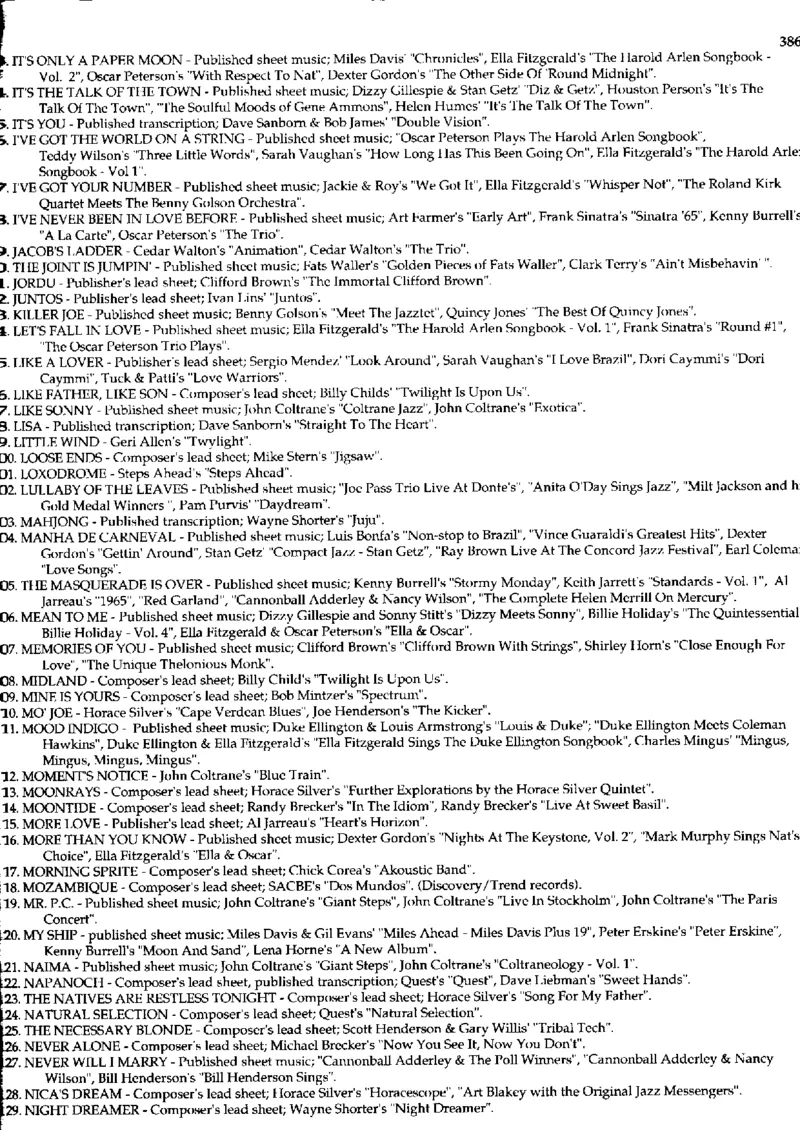 TheNewRealBookVolume-2-Bb_一万首著名钢琴曲谱哈农贝多芬合集视频教学电子版高清无水印可打印_07各风格钢琴谱合集_JazzPiano_原版钢琴教材附音频