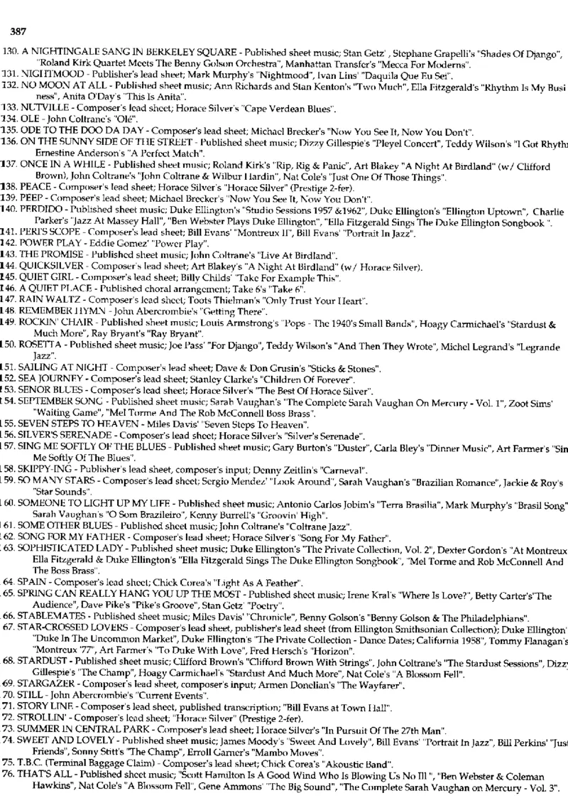 TheNewRealBookVolume-2-Bb_一万首著名钢琴曲谱哈农贝多芬合集视频教学电子版高清无水印可打印_07各风格钢琴谱合集_JazzPiano_原版钢琴教材附音频