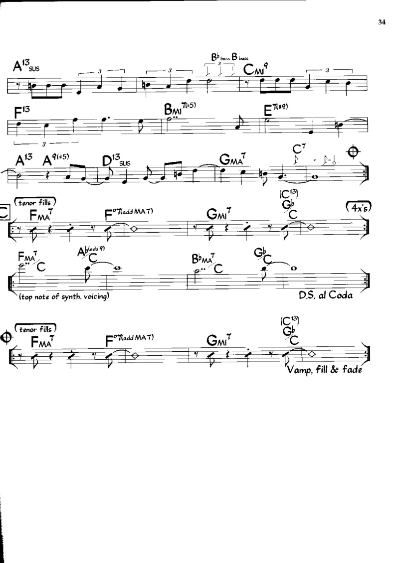 TheNewRealBookVolume-2-Bb_一万首著名钢琴曲谱哈农贝多芬合集视频教学电子版高清无水印可打印_07各风格钢琴谱合集_JazzPiano_原版钢琴教材附音频