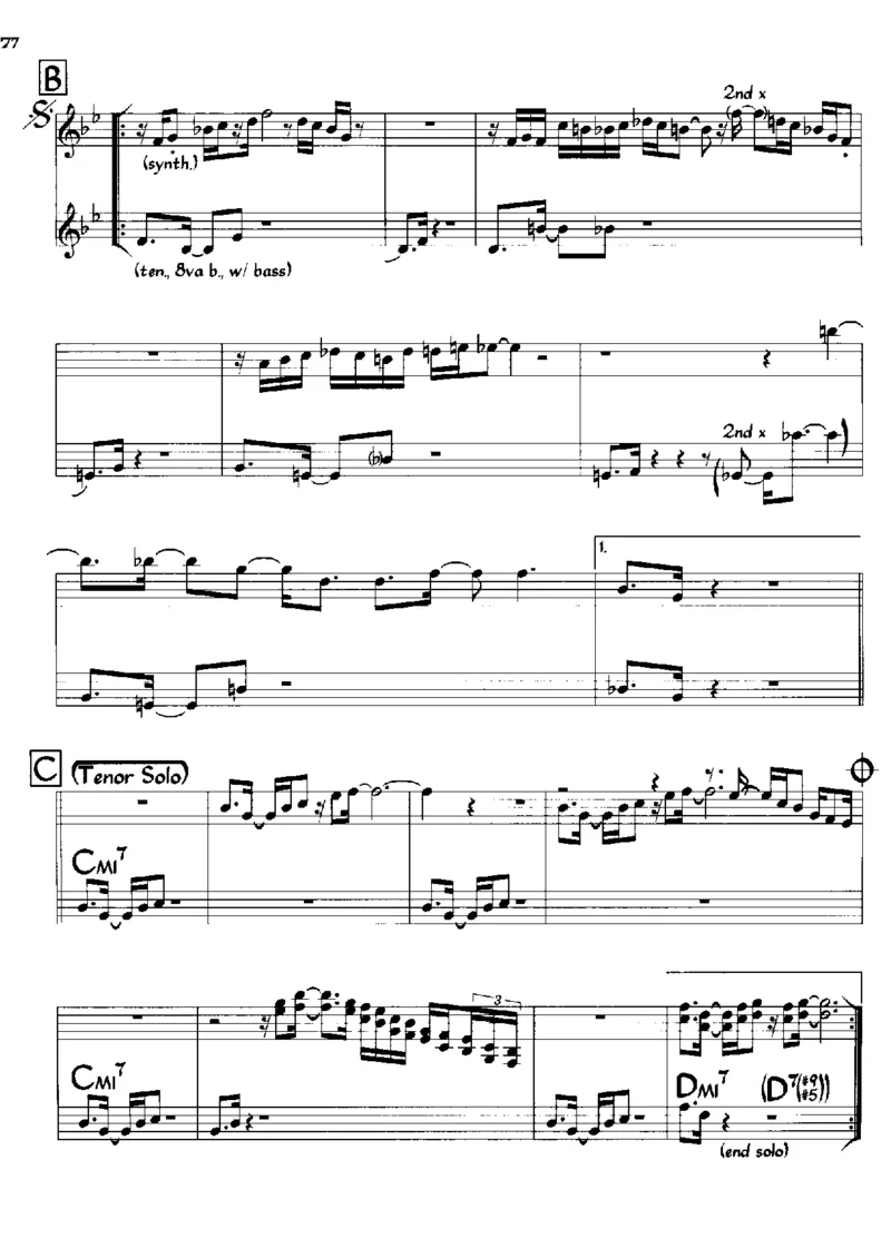 TheNewRealBookVolume-2-Bb_一万首著名钢琴曲谱哈农贝多芬合集视频教学电子版高清无水印可打印_07各风格钢琴谱合集_JazzPiano_原版钢琴教材附音频